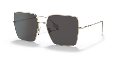 burberry 3133|Burberry BE3133 Daphne 58 Dark Grey & Light Gold Sunglasses .